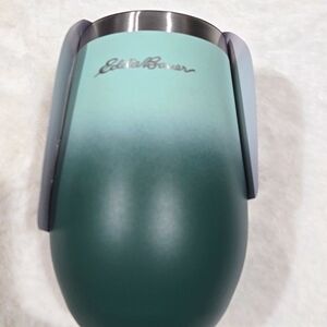 Eddie Bauer stainless steel hot or cold 17 oz wine & coffee tumbler NEW